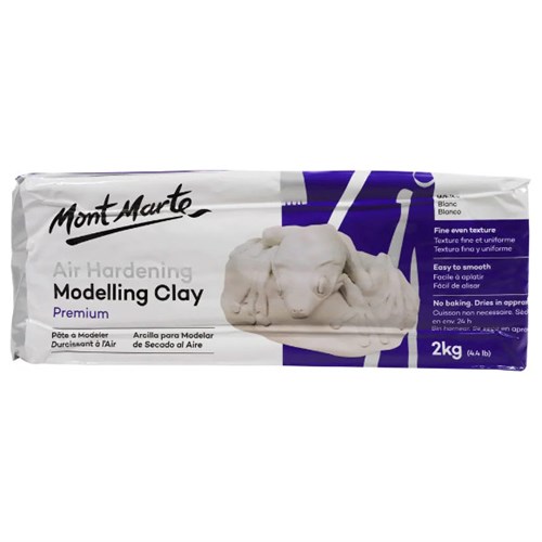 Air Hardening Modelling Clay 2kg White